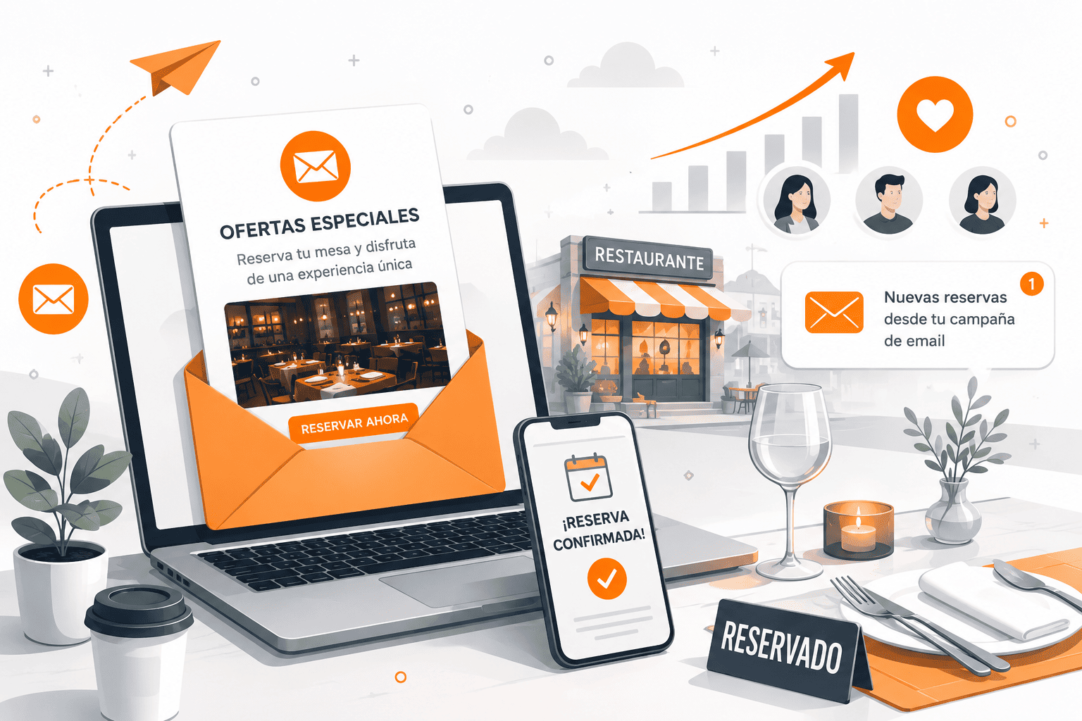 Email marketing para restaurantes
